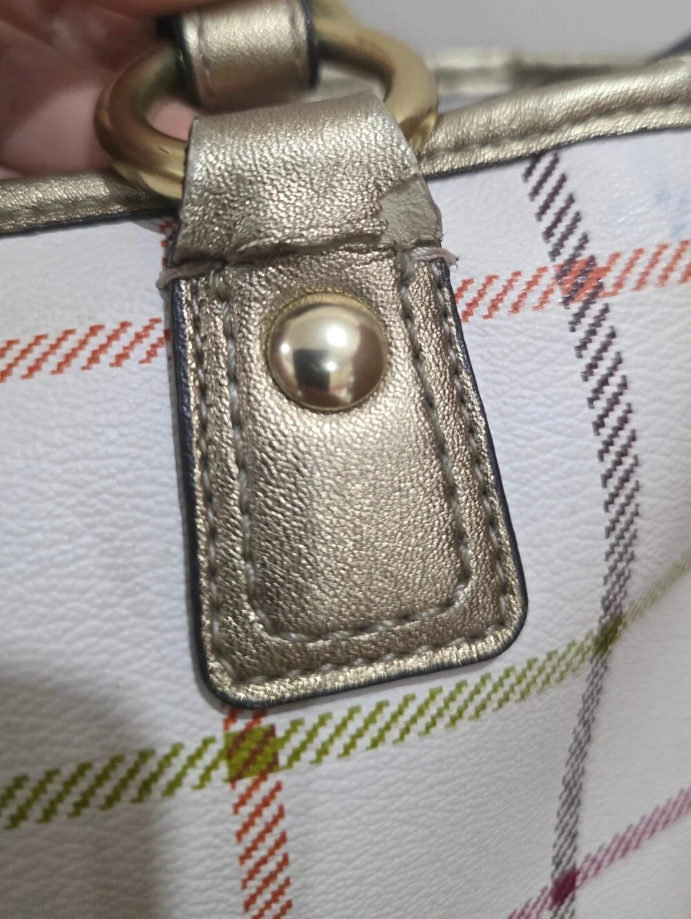 Coach signature coated